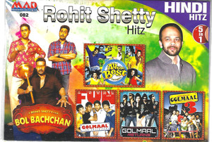 Rohit Shetty Hitz-All The Best,Bol Bachchan,Golmaal,Golmaal Returns,Golmaal 3 ( 5 in 1 )