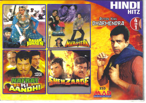 Dharmendra Hitz-Kasam Suhag Ki,Nafrat Ki Aandhi,Mahaveera,Shenzaade  ( 4 IN 1 )