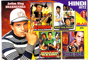Dharmendra Hitz-Kohraam,Naaka Bandi,Veeru Dada,Mast Kalandar ( 4 IN 1 )