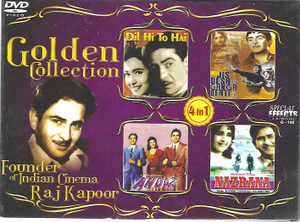 Golden Moments Raj Kapoor-Dil Hi To Hai,Jis Desh Men Ganga Behti Ha,Andaz,Nazrana( 4 IN 1 )