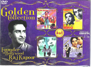 Golden Moments Raj Kapoor-Mera Naam Jokar,Aag,Aah,Sangam ( 4 IN 1 )