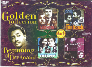Golden Collection  Dev Anand-Aandhiyan,Funtoosh,Milap,Sharabi ( 4 IN 1 )