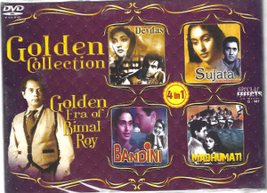 Golden Collection Bimal Roy-Devdas,Sujata,Bandini,Madhumati( 4 IN 1 )