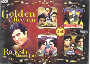 Golden Collection Rajesh Khanna- Dharm Aur Qanoon,Dharam Kanta,Mehbooba,Namak Haraam( 4 IN 1 )