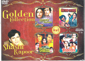 Golden Collection  Shashi Kapoor-Janwar Aur Insaan,Gautan Govinda,Ek Aur Ek Gyaraah,Baseraa   (4 IN 1 )