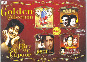 Golden Collection Raj Kapoor,Jagte Raho,Paapi,Dastan,Char Dil Char Rahen  (4 IN 1 )