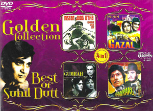 Golden Collection Sunil Dutt-Insaan Jaag Utha,Gazal,Gumrah,Hamraaz   (4 IN 1 )