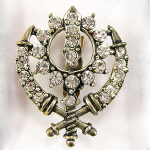 Khanda Sikh Symbol Pin
