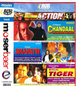 Chandaal,Shapath,Bengal Tiger / 3 IN 1