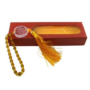 Deluxe Tassled Golden Temple Mirror Ornament