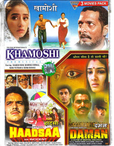 Khamoshi,Haadsaa,Daman / 3 IN 1