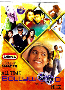All Time Bollywood Hitz Vol .2  16  Movie In 1 USB
