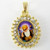 Gold Guru Nanak Pendant with 22 Inch Necklace