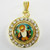 Guru Nanak Oval Pendant with 22 Inch Necklace