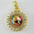 Guru Gobind Singh Starred Round Pendant with 22 Inch Necklace
