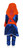 Large Sikh Singh Toy Doll - Orange