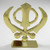 Gold Color Khanda Icon