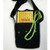 Black Pothi Pouch with Shoulder Strap and compartment