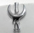 Small Khanda Jingle Turban Pin