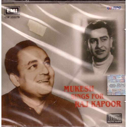 Mukesh Sings For Raj Kapoor / CD 1995 / Made In UK