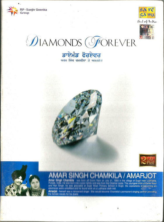 Diamonds Forever Amar Singh Chamkila & Amarjot /.2 CD SET