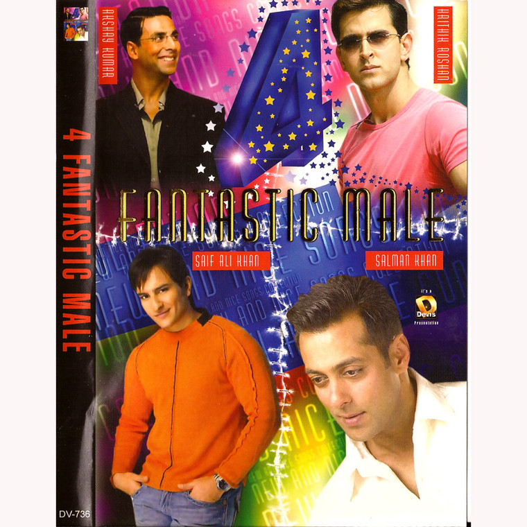 4 Fantastic Male/ Akshay Kumar,Hrithik Roshan,Saif Akli Khan,Salman Khan