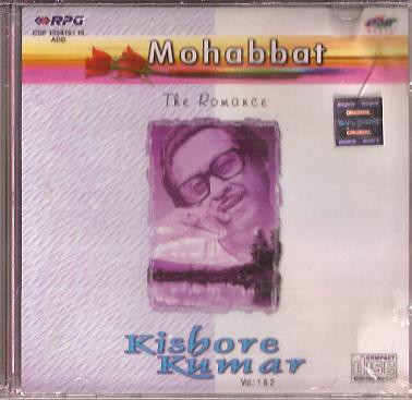 Mohabbat-The Romance-Kishore Kumar-Vol 1,2-2 CD SET