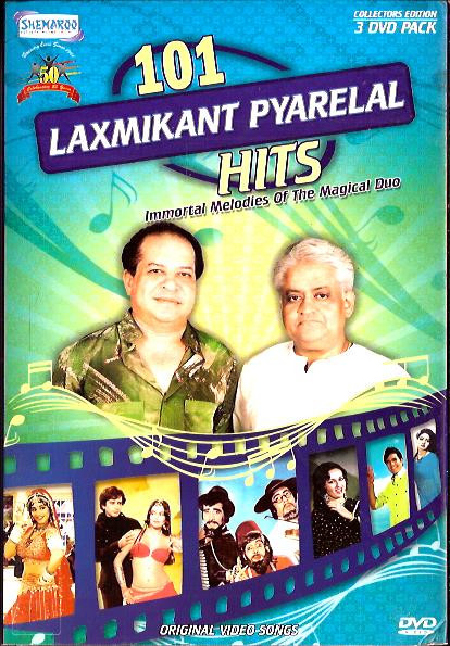 101 Laxmikant Pyarelal  Hits-3 DVD PACK