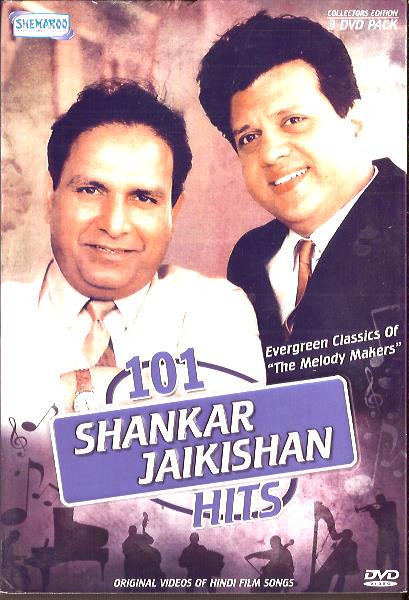 101 Shankar Jaikishan Hits-3 DVD PACK