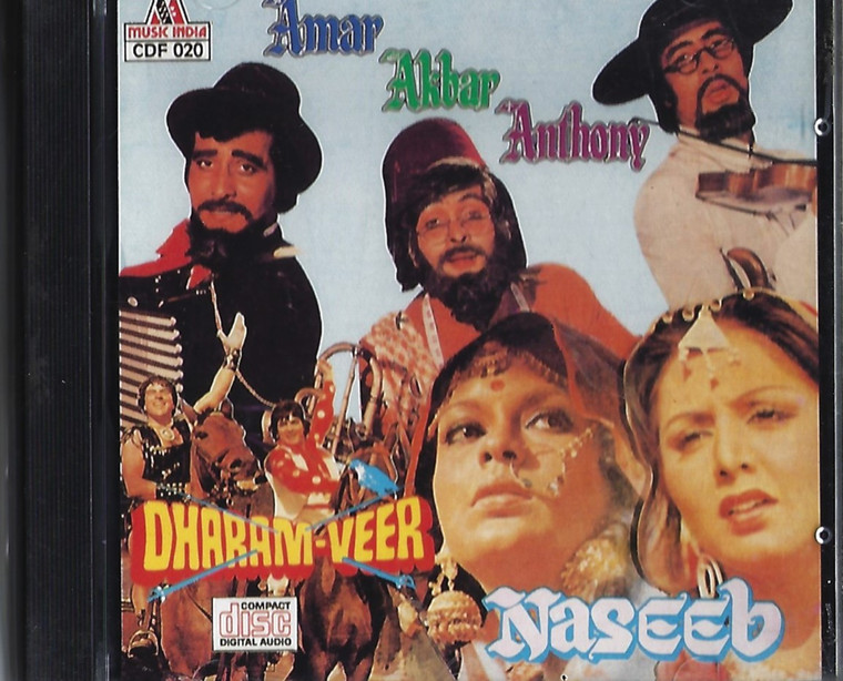Amar Akbar Anthony / Dharam Veer / Naseeb   / 3IN 1 / Music India