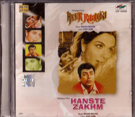 Heer Raanjha / Hanste Zakhm  2IN 1 Made In India