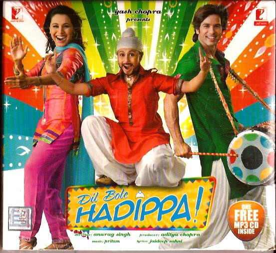 Dil Bole Hadippa CD 2009 With Free MP3 CD Inside