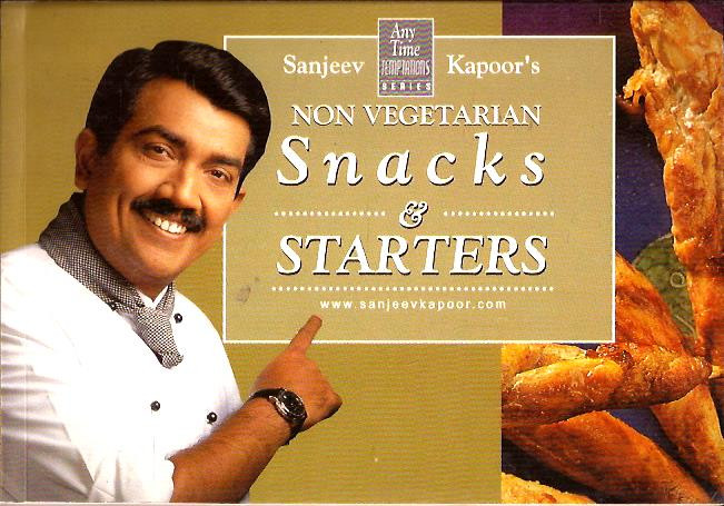 Sanjay Kapoor's-Non Vegetarian Snacks @ Starters-Book