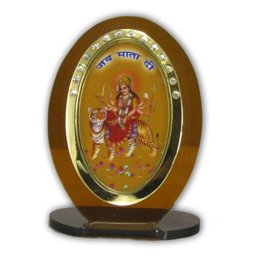 Mata Religious Icon Oval