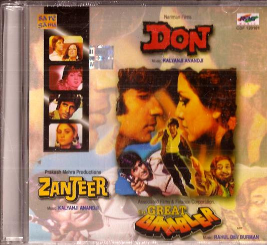 Don / Zanjeer / The Great Gambler / 3 IN 1 / Export Pack