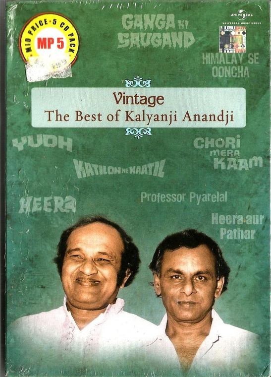 Vintage The Best Of Laxmikant Pyarelal / 5 CD SET / MP 5