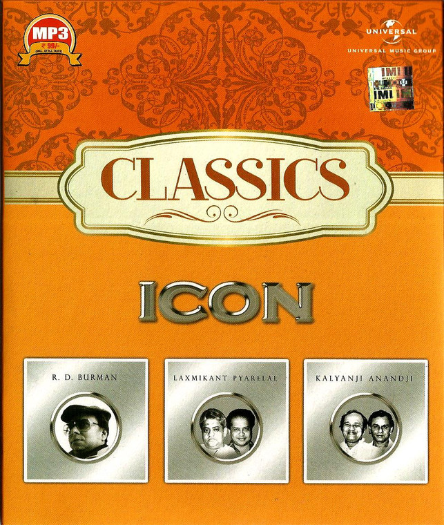 Classics Icon-R.D.Burman-Laxikant Pyarelal-Kalyanji Anandji / MP 3