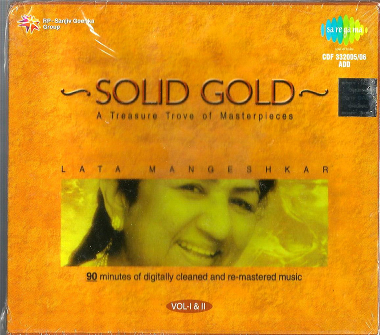 Solid Gold- Lata Mangeshkar / 2 CD SET 41 Songs