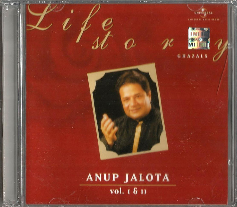 Life Story Ghazals Anup Jalota Vol 1,2 / 2 CD SET