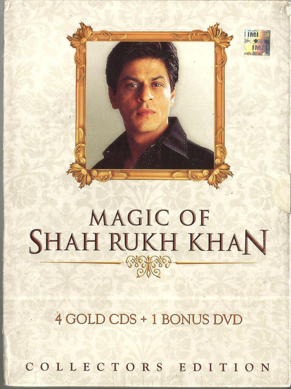Magic Of Shahrukh Khan / 4 Gold CDS+ 1 Bonus DVD / Collectors Edition