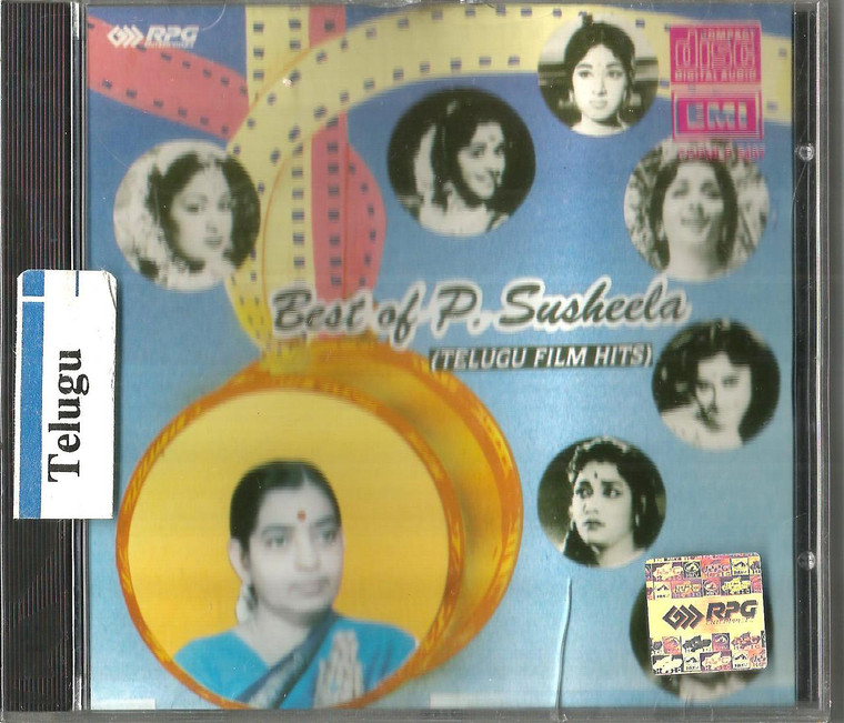 Best of P.Susheela / Telugu / Telugu Film Hits/ Made in India 1993