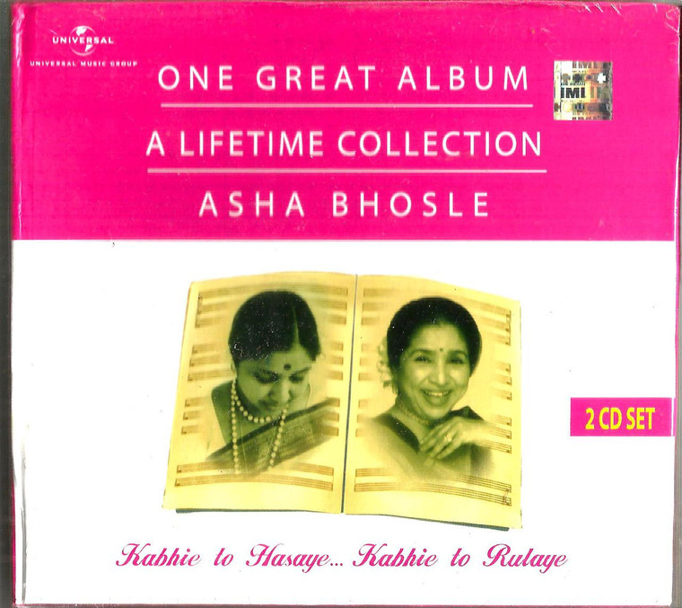 One Great Album ALifetime Collection-Asha Bhosle-Kabhie To Hasaye Kabhie To Rulaye / 2 CD SET
