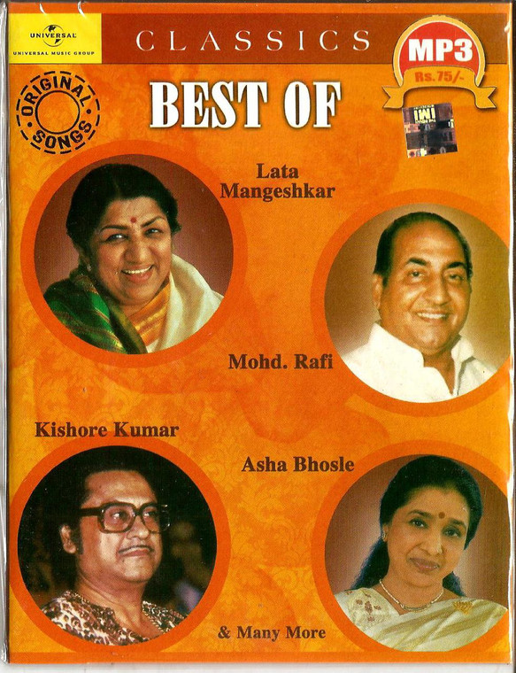 The Best Of Lata Mangeshkar/Mohd. Rafi/Kishore Kumar/Asha Bhosle /MP3