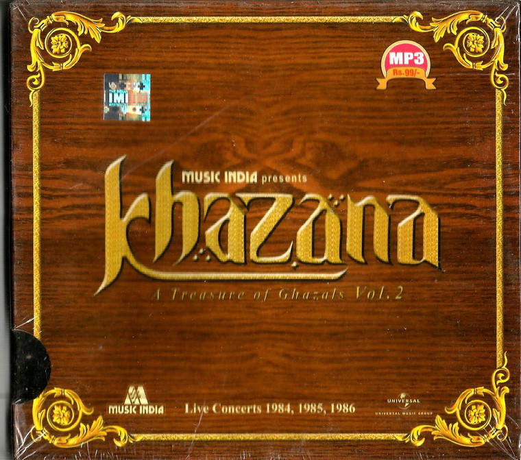 Khazana A Treasure Of Ghazals Vol.2-Live Concerts 1984,1985,1986 / MP3