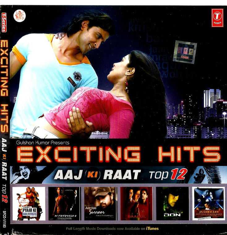 Exciting Hits Aaj Ki Raat Top 12 