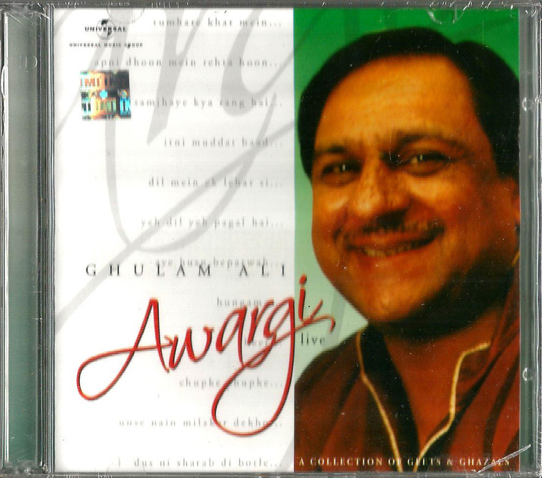 Awargi-Ghulam Ali / 2 CD SET /  Live in Concert 