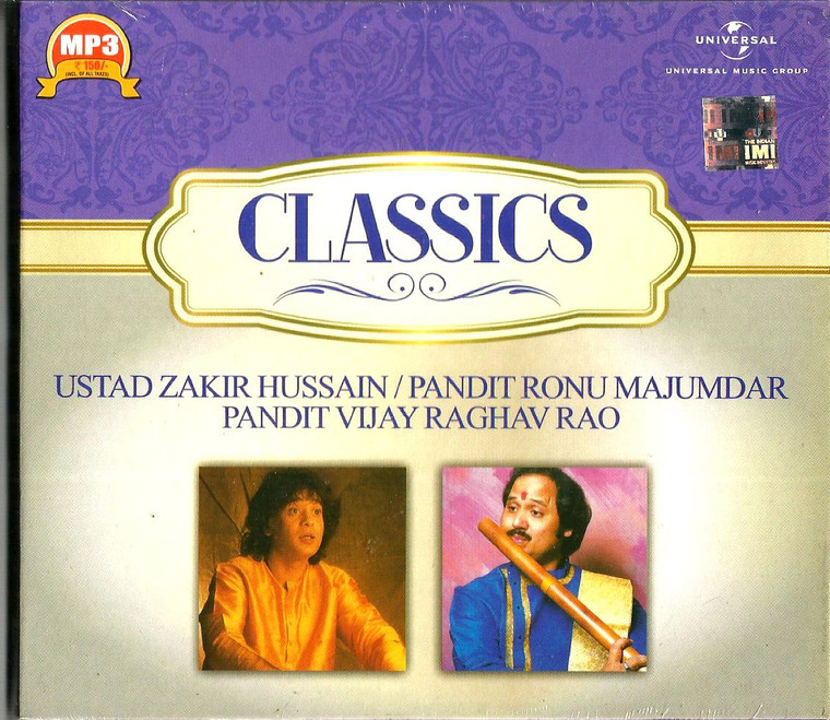 Classics-Ustad Zakir KHussain / Randit Ronu Majumdar Pandit Vijay Raghav Rao / MP3