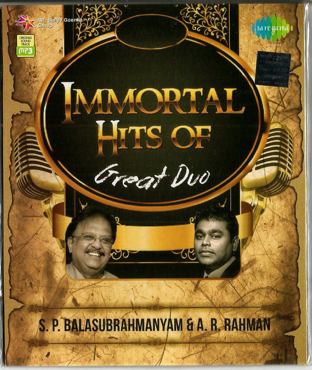 Immortal Hits Of Great Duo-S.P.Balasubrahmanyam & A.R.Rahman
