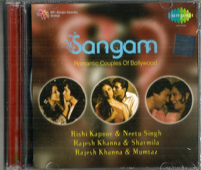 Sangam: Rishi Kapoor & Neetu Singh / Rajesh Khanna & Sharmila / Rajesh Khanna & Mumtaz  / 2 CD SET