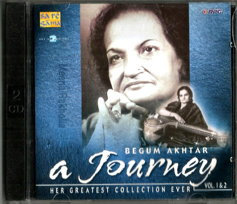 A Fourney -Begum Akhtar / Her Greatest Collection Ever  / 2 CD  SET